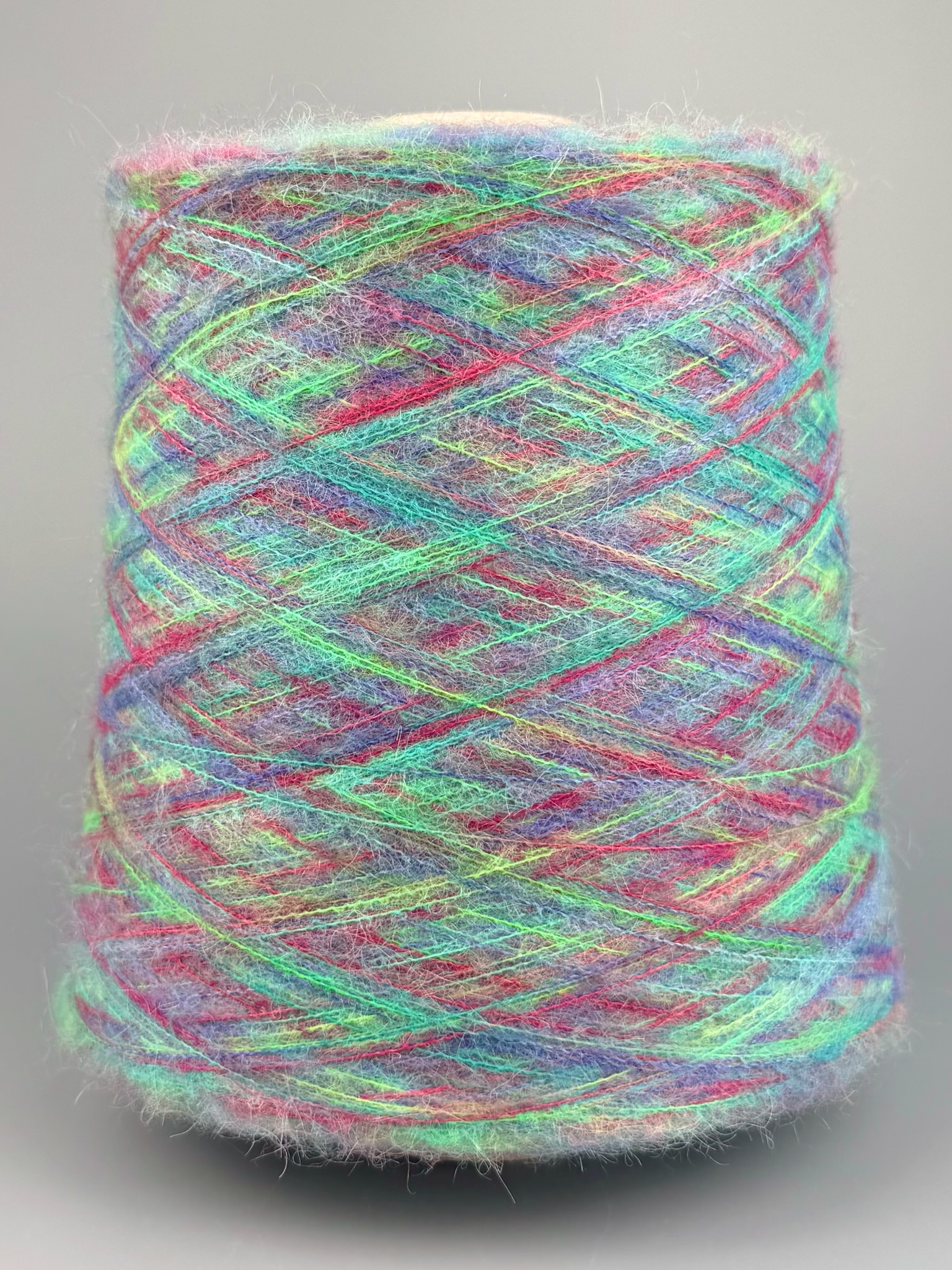 Zimpfer Wolle Selezione Art. Soriano Nm 1/15 – Garn aus Babyalpaka col. Multicolor 03 foto 2